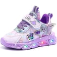 thumbnail image 1 of Cool Shoes For Girls Elsa Led Light Up Shoes Flashing Children's Shoes 27 Pink Sneaker Baby Sport Flashing Sneakers Running Trainer Girl Fashion Princ, 1 of 5