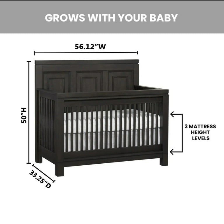 Iron convertible crib online