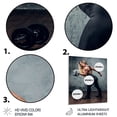 thumbnail image 3 of Designart "Muscle Machine Sculpted Power" Weightlifting Metal Art Print, 3 of 5