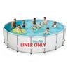 thumbnail image 2 of Replacement 14' X 42" Summer Waves Elite Frame Round Pool LINER ONLY, 2 of 4