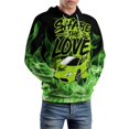 thumbnail image 3 of Share The Love Hoodies for Men Women, Unisex Pullover Hooded with Pocket, Adults Long Sleeve Hooded Sweatshirt, S-6XL, 3 of 8