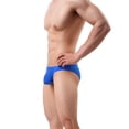 thumbnail image 3 of Venta al por mayor de ropa interior de seda de hielo, pantalones triangulares para hombres, fabricante de ropa interior para hombres transpirable y con levantamiento de cadera, alta transparencia, 3 of 4