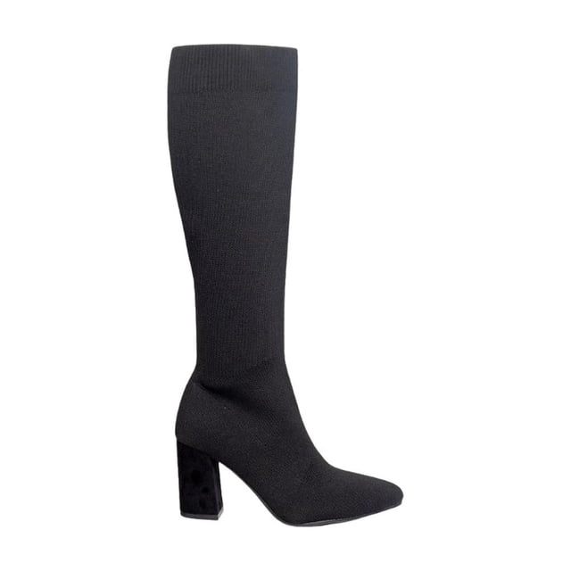 Botas Dama Emporium Tubo Alto Tacón 8cm Estilo 2409062 negro 23