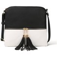 thumbnail image 1 of LHSHIDU Crossbody Bag for Women Lightweight Dome Shoulder Bag Retro Leather Satchel Wallet for Work Travel, 1 of 7