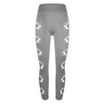 thumbnail image 5 of Womens Christmas Print Yoga Leggings High Waisted Tummy Control Sweatpants Athletic-Fit Hip Lift Sweatpant Workout Running Yoga Sweatpant, 5 of 6