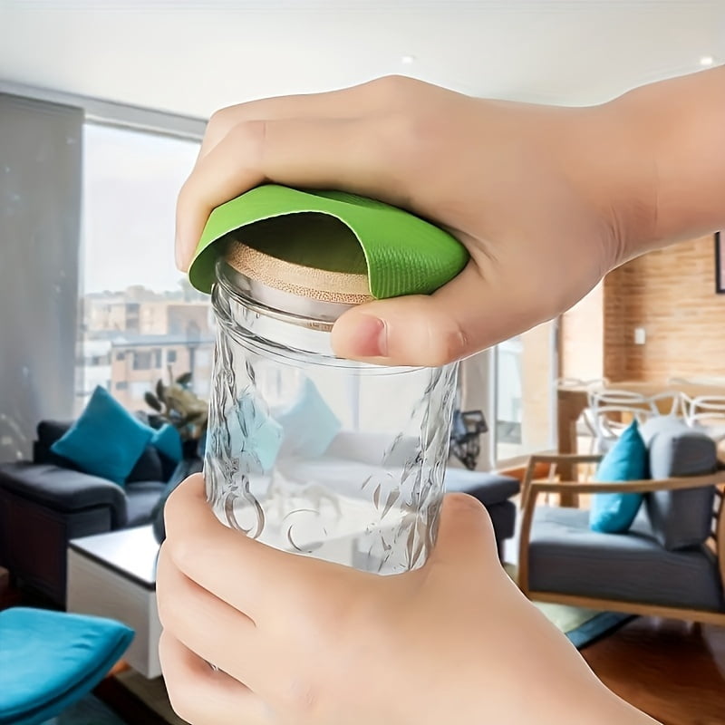 3PCS Multi functional rubber bottle opening mat, kitchen small tool to assist in opening cans, circular anti slip can opener