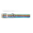 thumbnail image 2 of Zack & Zoey Nylon Brite Stripe Dog Collar, 18 to 22-Inch, Bluebird, 2 of 5