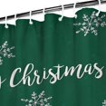 thumbnail image 3 of Christmas Shower Curtain for Bathroom Xmas Forest Rustic Farmhouse Triangle Tree Bathroom Curtain Durable Vintage Shower Curtain Hooks Included,72x72Inch, 3 of 5