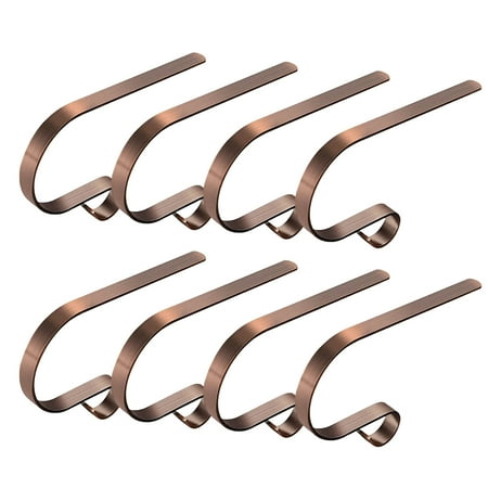 

Clearance! ZZkhGo Hooks Hooks for Hanging Christmas Blanket 8-piece Metal Christmas Stocking Rack Chimney Multi-purpose Hook Christmas Household Items