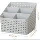 thumbnail image 1 of Caja de almacenamiento de cosméticos Cuidado de la piel Organizador de maquillaje Vitrina en ratán Tmvgtek suministros de cocina, 1 of 1