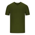 thumbnail image 5 of cllios Mens V Neck T-Shirts Short Sleeve Loose Fit Athletic Shirts Solid Moisture Wicking Tees Casual Summer Tee, 5 of 6