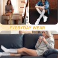 thumbnail image 6 of Women's Fall Winter Knit Slouch Socks, Soft Extra Long Scrunch Knee High Sock Slouchy Boot Socks, 6 of 7