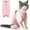 Pink, variant on Cat Recovery Suit, Breathable Cat Surgery Recovery Suit , Cat Onesie for Cats After Surgery Spay Surgical Abdominal Wound Skin Diseases Cone of Shame Alternative