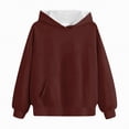 thumbnail image 4 of Godom Girls Gradient Hoodies Front Pockets- Fashion Casual Pullover Long Sleeve Kids Sweatshirt, 4 of 5