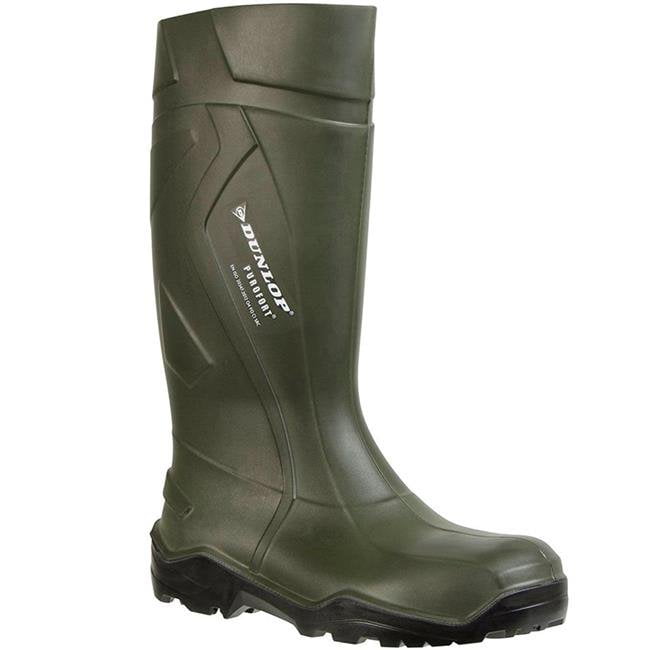 Purofort Professional Steel Toe Boot, Dark Green & Black - Size 12 ...