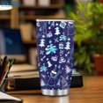 thumbnail image 6 of Foloda 1pc Awesome Christmas Tree Water Cup  Christmas Tree Perfect Gift for Women Men Gift On Birthdays and Christmas, Travel Coffee Mug 20oz Lid Car Cup Stainless Steel, 6 of 7