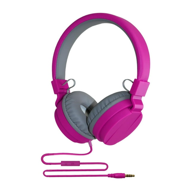 Auriculares con cable sobre la oreja, diadema ajustable plegable para el hogar para mujeres que escuchan música, regalos, ligeros y cómodos