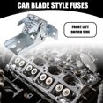 thumbnail image 2 of Unique Bargains Door Check Strap Automotive Front Left Driver Side Door Check Assembly for Dodge for Ram 1500 1994-2002, 2 of 7