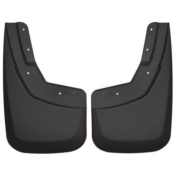Husky Liners Custom Front Mud Guards Fit 2007-2009 Chrysler Aspen; 2007-2009 Dodge Durango 2pc Black