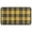 Yellow Black and, variant on Gray and Black Checkerboard Pattern Door Rugs,Washable Non Slip Door Mats Indoor,Decorative Door Mats,Entry Mat Indoor for Entrance,Bedroom,Kitchen,Bathroom,30"x17"