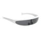 thumbnail image 1 of De Sol Protectoras s Divertidas Monoblock Disfraz Para Adultos - Marco blanco negro con espejos Marco blanco con espejo negro Macarena gafas de vestuario, 1 of 6