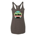 thumbnail image 2 of Wild Bobby, Pastel Color Hot Girl Summer, Streetwear, Women Tri-Blend Racerback Tank Top, Brown, Medium, 2 of 4