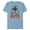 Ocean Blue, variant on R2-D2 Artoo-Deetoo Droid U-R-2 CUTE - Short Sleeve Blended T-Shirt for Adults - Customized-Navy Heather