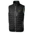 thumbnail image 2 of Men's Cutter & Buck Black Southern Miss Golden Eagles Big & Tall Rainier PrimaLoft Eco Full-Zip Puffer Vest, 2 of 3