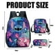 thumbnail image 5 of Lilo Stitch Stitch Mochila Mochila Escolar Conjunto De Tres Piezas Color C, 5 of 6