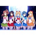 thumbnail image 1 of Pintura de diamante 5D DIY taladro cuadrado completo Sailor Moon decoración del hogar arte artesanal Hugtrwg Para estrenar, 1 of 9