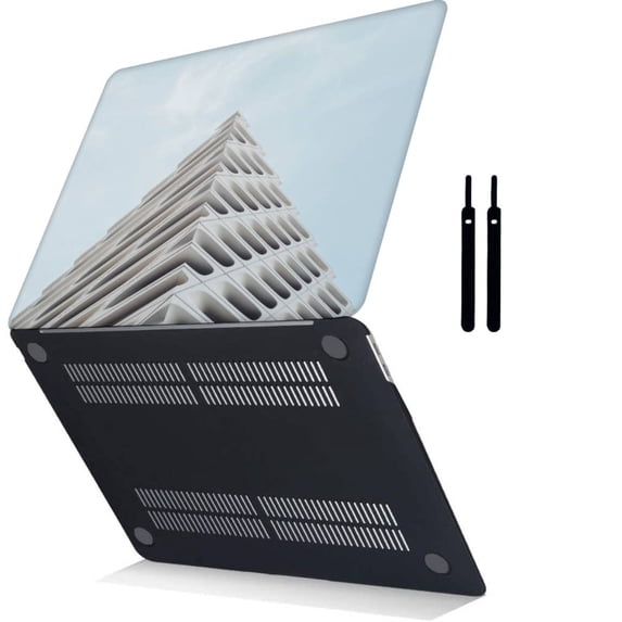 Hard Shell Case Cover for MacBook Pro 14 inchs 2023 - 2021 A2779 A2442 Cable Tie, Painting A 0790