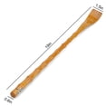thumbnail image 2 of EEEkit Back Scratcher for Adults, Wooden Backscratcher for Itching Relief with Long Handle, Yellow, 2 of 6