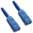 thumbnail image 1 of SPRING Car Wheel Wash Cleaning Car Wash Portable Microfiber Wheel Tire Rim Brush blue, 1 of 8