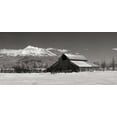 thumbnail image 2 of Johnson, George 24x13 White Modern Wood Framed Museum Art Print Titled - Mt. Shasta I, 2 of 4
