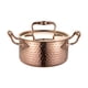 thumbnail image 1 of Olla de acero inoxidable con tapa, olla caliente, suministros de cocina, con tapa, olla Shabu Shabu pequeña para el hogar, catering, restaurante Oro rosa, 1 of 9