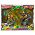 thumbnail image 2 of Teenage Mutant Ninja Turtles Leonardo vs. Rocksteady Action Figure Set, 2 of 6