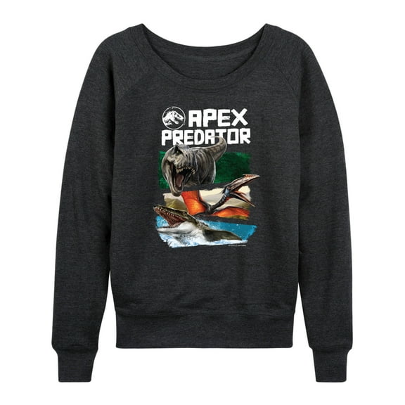 Jurassic World: Rebirth - Apex Predator - Women's French Terry Long Sleeve Shirt