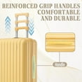 thumbnail image 3 of 3 Luggage Sets, ABS Hardshell Suitcases Spinner Wheel with Combination Lock, 3 of 10