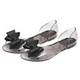 thumbnail image 4 of Here's a polished product description for your **Flat Jelly Shoes for Women**:\n\n \n\n### **Flat Jelly Shoes for Women – Summer Fish Mouth Bowknot, 4 of 4
