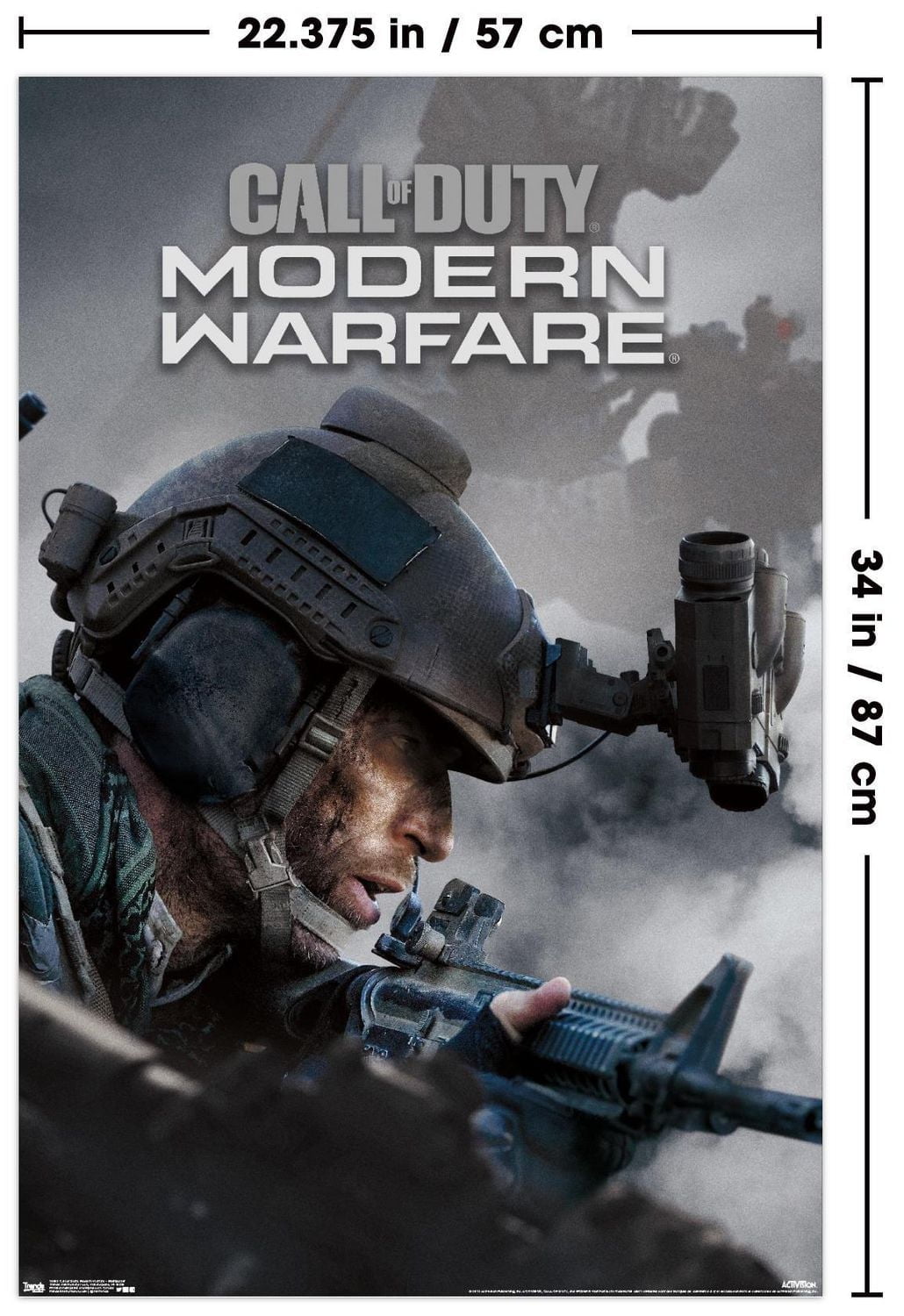 Call of Duty: Modern Warfare - Multiplayer Wall Poster, 22.375" x 34"