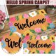 thumbnail image 1 of Felpudo con decoración de primavera para puerta, antideslizante, para interior y exterior, 1 of 5