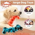 thumbnail image 2 of Juguetes masticables para perros WOWBALA, limpiadores de dientes indestructibles, paquete de 2, 2 of 7