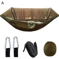 thumbnail image 2 of Cheers.US 1 Set Hammock Eco-friendly Breathable Polyester High Density Hammock Mosquito Net for Forest Outdoor Camping, 2 of 7