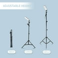 thumbnail image 4 of Outdoor Portable Adjustable Height Camping Lantern Collapsible USB Charged for Outdoor Activities Silver, 4 of 7