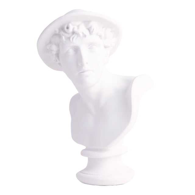 Escultura de resina busto 5,9 pulgadas estatuils de decoración del hogar escultura arte coleccionismo de aficionados Sunnimix Figura gente famosa
