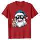 thumbnail image 2 of Tops para hombre, blusas y camisas de manga corta con cuello redondo para hombre, camiseta informal con cuello redondo y estampado para hombre, blusa de manga corta, blusa de poliéster para hombre, 2 of 4