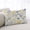 Khaki Turmeric Dark Blue, variant on Yellow Blue Flowers Small Pillow Covers,Watercolor Botanical Floral Plants Soft Breathable Throw Pillow Cases with Invisible Zipper,Decorative Pillowcase Pillows Protectors for Sofa Bed Chair 12"x20"
