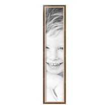 ArtToFrames 7" x 35" Taupe with Silver Lip Picture Frame, 7x35 inch Multi Wood Poster Frame (WOM-4986), Pack
