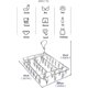 thumbnail image 4 of Secador de calcetines CHAO acero inoxidable con 40 pinzas, 4 of 4