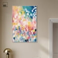 thumbnail image 3 of Joyful Rainfall II Canvas Modern Color Abstract by Art Remedy, Silver Frame, 30" x 45", 3 of 7